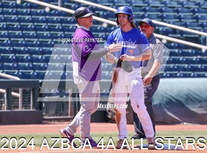 Thumbnail 3 in AZBCA 4A North vs South All Stars photogallery.