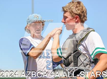Thumbnail 2 in AZBCA 4A North vs South All Stars photogallery.