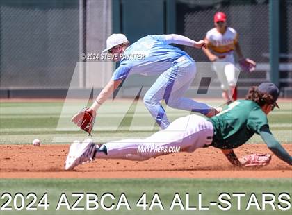 Thumbnail 3 in AZBCA 4A North vs South All Stars photogallery.
