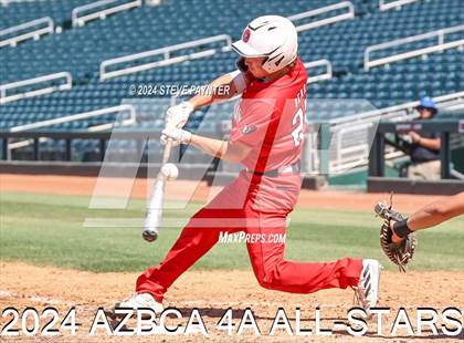 Thumbnail 2 in AZBCA 4A North vs South All Stars photogallery.