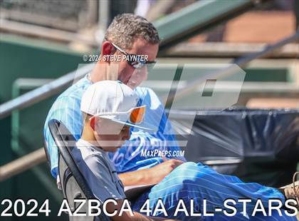 Thumbnail 3 in AZBCA 4A North vs South All Stars photogallery.