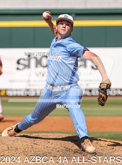 Thumbnail 3 in AZBCA 4A North vs South All Stars photogallery.