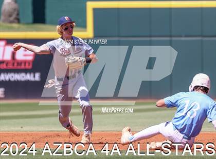 Thumbnail 2 in AZBCA 4A North vs South All Stars photogallery.