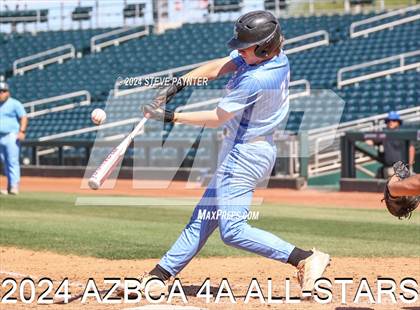 Thumbnail 2 in AZBCA 4A North vs South All Stars photogallery.