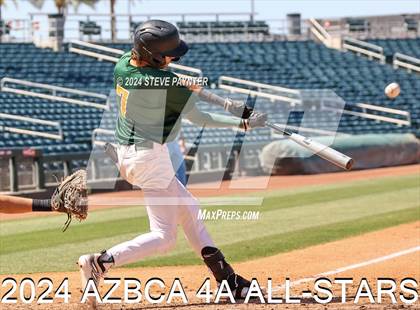 Thumbnail 2 in AZBCA 4A North vs South All Stars photogallery.