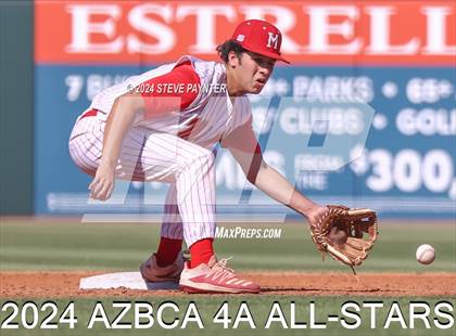 Thumbnail 3 in AZBCA 4A North vs South All Stars photogallery.