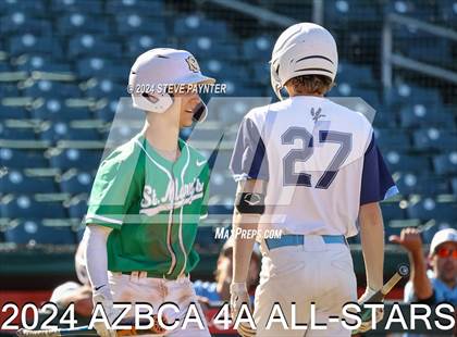Thumbnail 1 in AZBCA 4A North vs South All Stars photogallery.