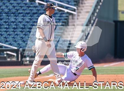 Thumbnail 3 in AZBCA 4A North vs South All Stars photogallery.