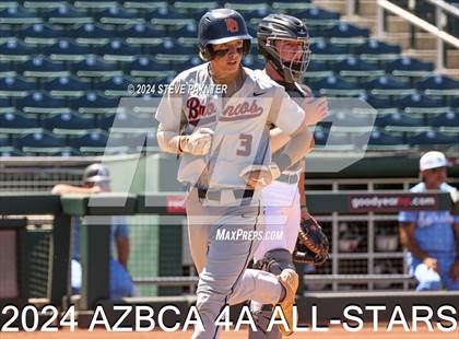 Thumbnail 2 in AZBCA 4A North vs South All Stars photogallery.
