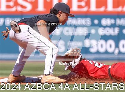 Thumbnail 1 in AZBCA 4A North vs South All Stars photogallery.