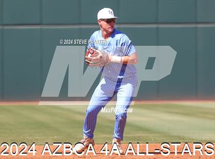 Thumbnail 2 in AZBCA 4A North vs South All Stars photogallery.
