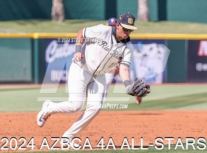 Thumbnail 2 in AZBCA 4A North vs South All Stars photogallery.