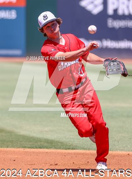 Thumbnail 3 in AZBCA 4A North vs South All Stars photogallery.