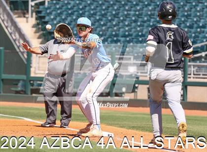 Thumbnail 3 in AZBCA 4A North vs South All Stars photogallery.