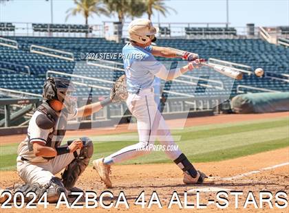 Thumbnail 2 in AZBCA 4A North vs South All Stars photogallery.