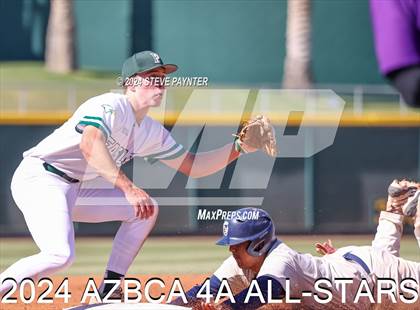Thumbnail 1 in AZBCA 4A North vs South All Stars photogallery.