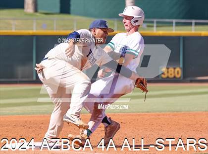 Thumbnail 1 in AZBCA 4A North vs South All Stars photogallery.