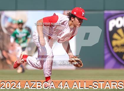Thumbnail 3 in AZBCA 4A North vs South All Stars photogallery.