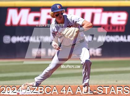 Thumbnail 3 in AZBCA 4A North vs South All Stars photogallery.