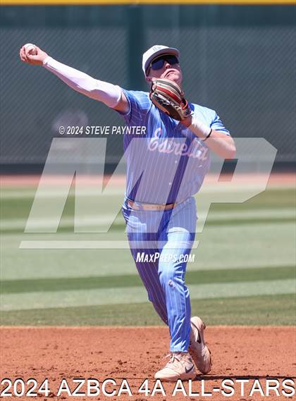 Thumbnail 2 in AZBCA 4A North vs South All Stars photogallery.