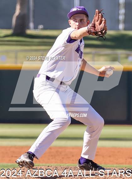 Thumbnail 2 in AZBCA 4A North vs South All Stars photogallery.