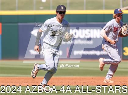 Thumbnail 3 in AZBCA 4A North vs South All Stars photogallery.