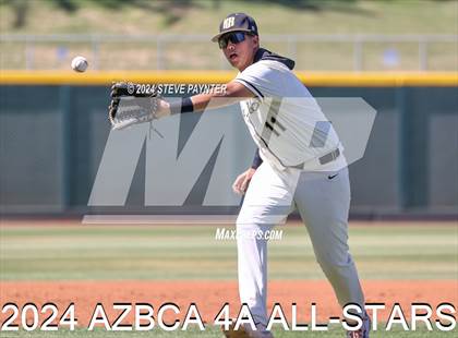 Thumbnail 3 in AZBCA 4A North vs South All Stars photogallery.
