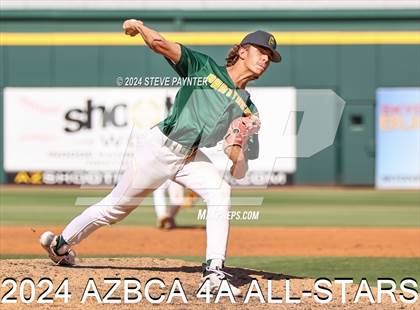 Thumbnail 2 in AZBCA 4A North vs South All Stars photogallery.