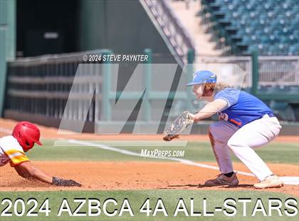 Thumbnail 1 in AZBCA 4A North vs South All Stars photogallery.