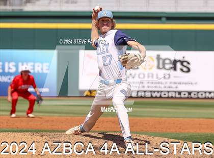 Thumbnail 2 in AZBCA 4A North vs South All Stars photogallery.