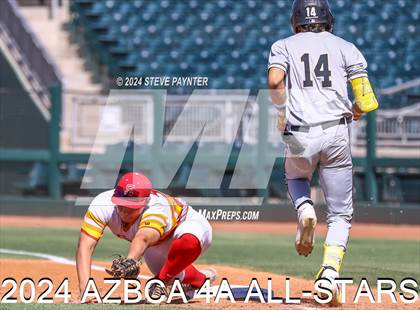 Thumbnail 1 in AZBCA 4A North vs South All Stars photogallery.