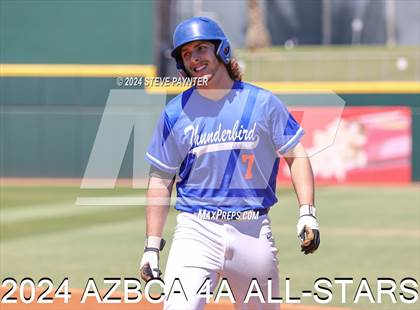 Thumbnail 2 in AZBCA 4A North vs South All Stars photogallery.