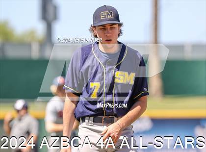 Thumbnail 1 in AZBCA 4A North vs South All Stars photogallery.