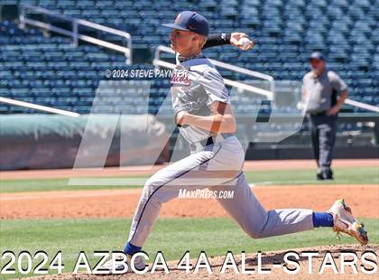 Thumbnail 1 in AZBCA 4A North vs South All Stars photogallery.