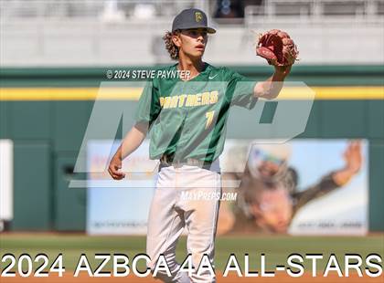 Thumbnail 2 in AZBCA 4A North vs South All Stars photogallery.