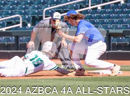 Thumbnail 3 in AZBCA 4A North vs South All Stars photogallery.