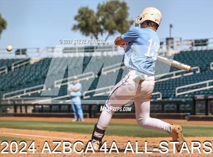 Thumbnail 3 in AZBCA 4A North vs South All Stars photogallery.