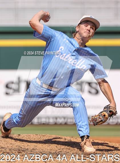 Thumbnail 2 in AZBCA 4A North vs South All Stars photogallery.