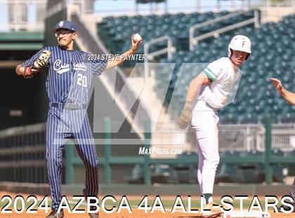 Thumbnail 1 in AZBCA 4A North vs South All Stars photogallery.