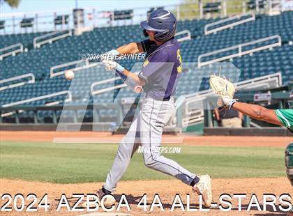 Thumbnail 2 in AZBCA 4A North vs South All Stars photogallery.