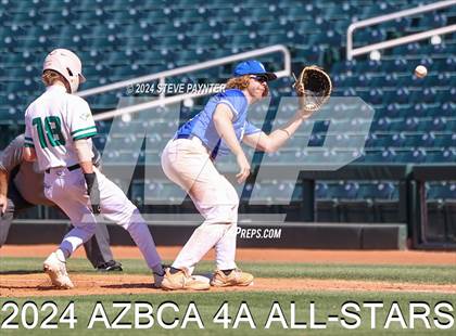 Thumbnail 2 in AZBCA 4A North vs South All Stars photogallery.