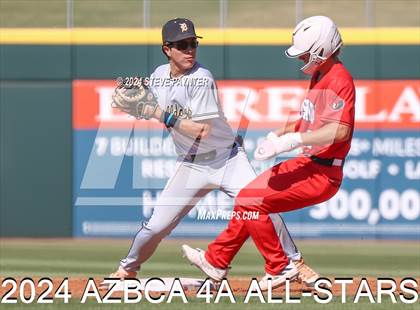 Thumbnail 1 in AZBCA 4A North vs South All Stars photogallery.