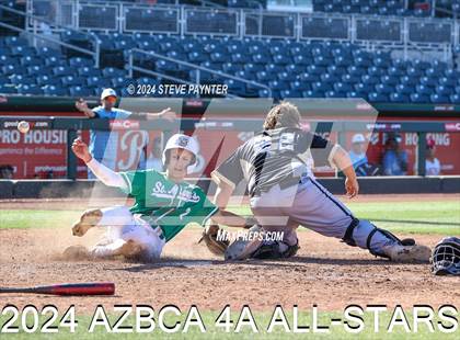 Thumbnail 3 in AZBCA 4A North vs South All Stars photogallery.