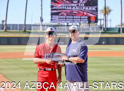 Thumbnail 3 in AZBCA 4A North vs South All Stars photogallery.