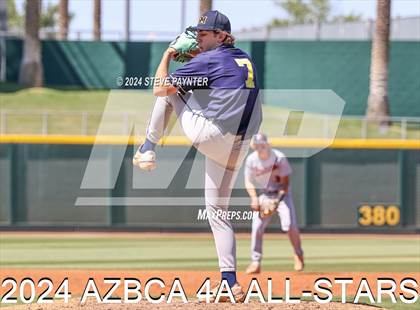 Thumbnail 1 in AZBCA 4A North vs South All Stars photogallery.