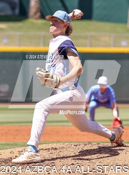 Thumbnail 3 in AZBCA 4A North vs South All Stars photogallery.