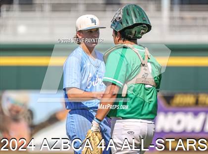 Thumbnail 3 in AZBCA 4A North vs South All Stars photogallery.