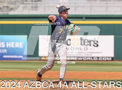 Thumbnail 2 in AZBCA 4A North vs South All Stars photogallery.