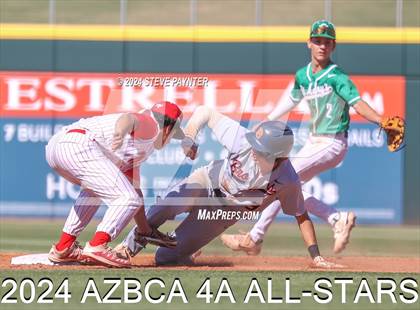Thumbnail 1 in AZBCA 4A North vs South All Stars photogallery.