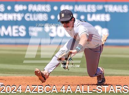 Thumbnail 2 in AZBCA 4A North vs South All Stars photogallery.